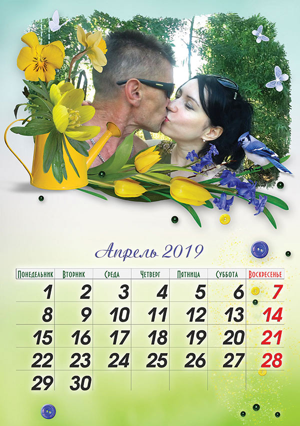 Изготовление календарей Одесса