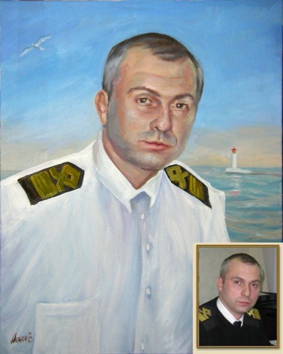 Заказать портрет художнику в Одессе