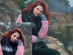 Написать портрет маслом по фотографии