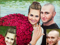 Портрет на заказ маслом по фотографии