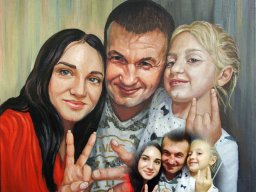 Заказать портрет по фото в Одессе