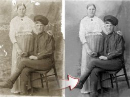 Улучшить качество старых фотографий в Одессе