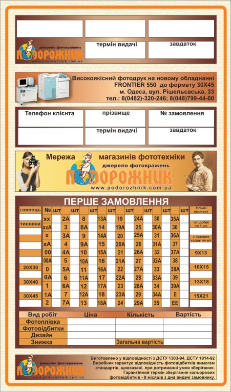 Дизайн обкладинки в Одесі. Дизайн пакування